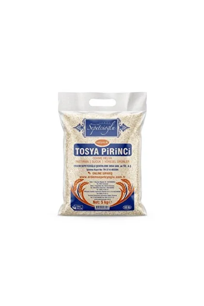 TOSYA SARIKILÇIK PİRİNÇ 5KG
